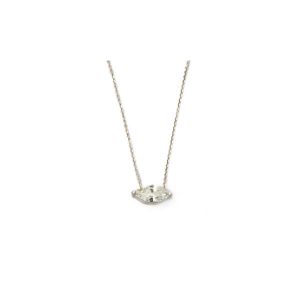 Marquise diamond necklace 1.80ct